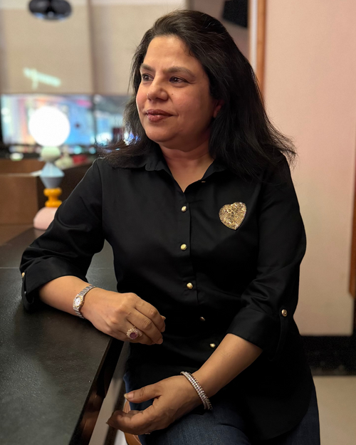 Au Black ✦ Cotton Satin Shirt